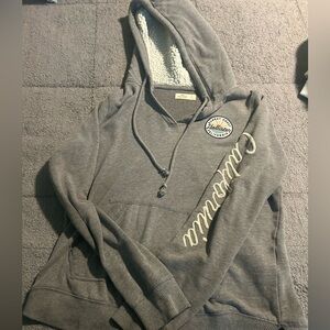 Hollister Hoodie with sheep fleece lined hood